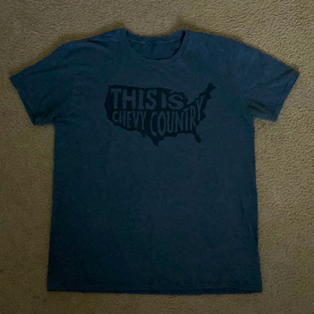 This is Chevy Country Simple T shirt. size Large